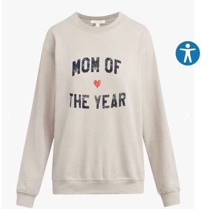 Nwt Mom of the Year Willow Sweatshirt xs Oatmeal color